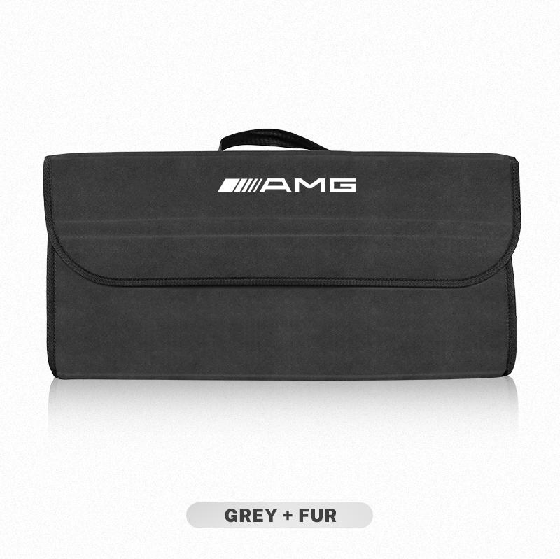 Felt Cloth Car Trunk Storage Box Travel Tidying Bag Tools Case For Mercedes Benz AMG GLC W203 W206 W220 W205 W211 W212 W201 W210
