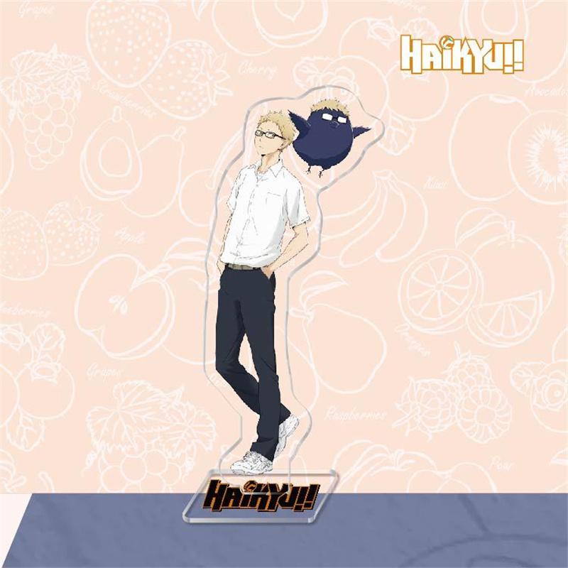 Мультфильм аниме Haikyuu косплей стенд модель пластина Хината Сёё Кагеяма Тобио Кенма Кодзуме акриловые фигурки Стенди Декор стола