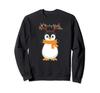 Penguin Christmas Reindeer Santa Claus Plush Love Sweatshirt