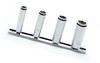 Koken 1/4" (6.35mm) Square Nut Grip Deep Socket Rail Set (4 Pieces) RS2350M/4