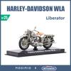 World War II US Army Motorcycle Harley-Davidson WLA Liberator 1/24 Simulation Model Collection JMTN025