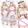 Seresutin Rukurusu Kuroinu аниме Otaku Dakimakura наволочка для тела пикантная двусторонняя наволочка с озорным костюмом с принтом
