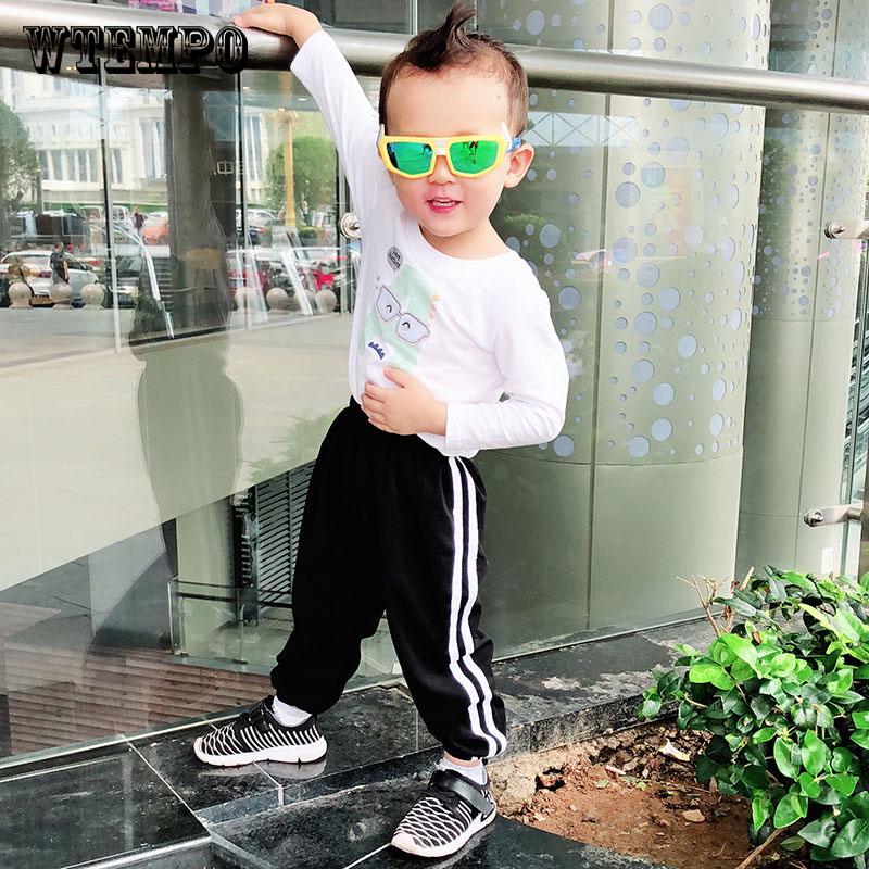 Летние брюки для мальчиков и девочек, детские брюки с защитой от комаров