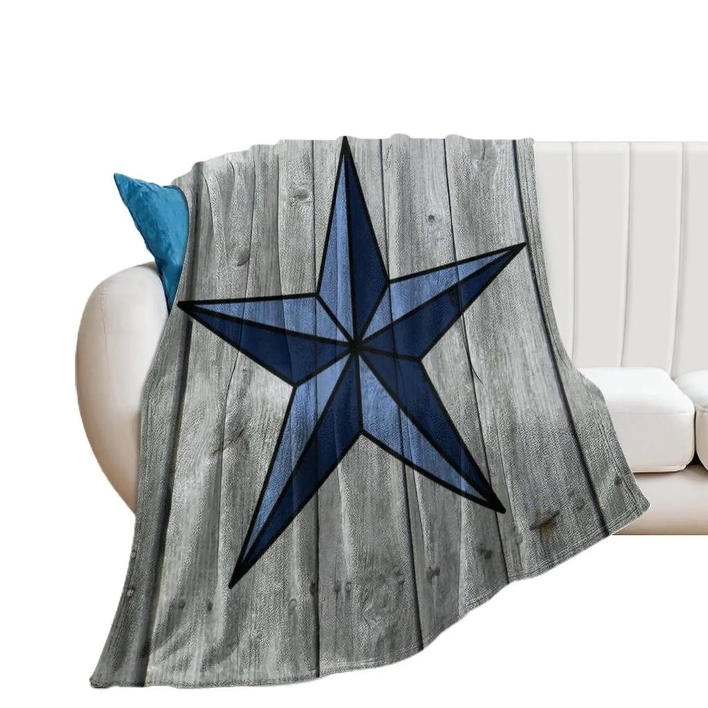 Star Blanket Soft Flannel Bed Blanket Production Source in West Texas