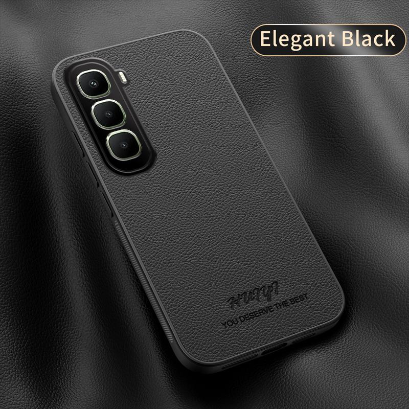 Luxury Business Leather Soft Frame Magnetic Cover For Infinix Hot 60 Pro Plus Hot60Pro+ 4G Phone Cases Capa