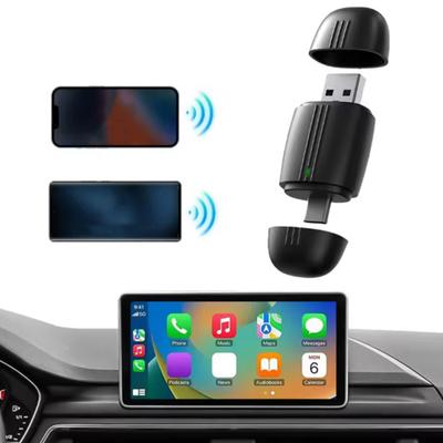 Беспроводной автомобильный адаптер для Android Автоматический умный USB-донгл Google Ассистент GPS-навигация Автомобильный адаптер для Carplay Box