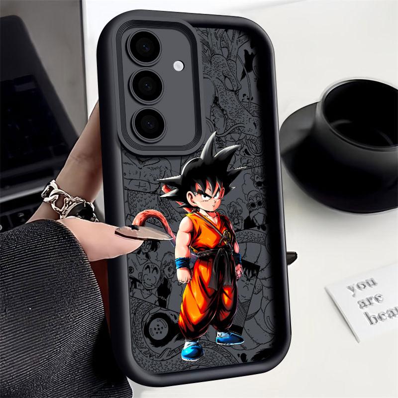 Милый Чехол для Телефона Dragon Ball Сон Гоку Для Samsung S26 S25 S24 S23 S21 S20 Ultra Для Galaxy S25 S24 FE S26 Plus Мягкая Накладка Funda
