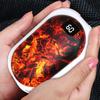 Портативные грелки для рук 2-в-1 с 3 USB-перезаряжаемыми нагревателями для рук с регулируемой температурой, блоком питания