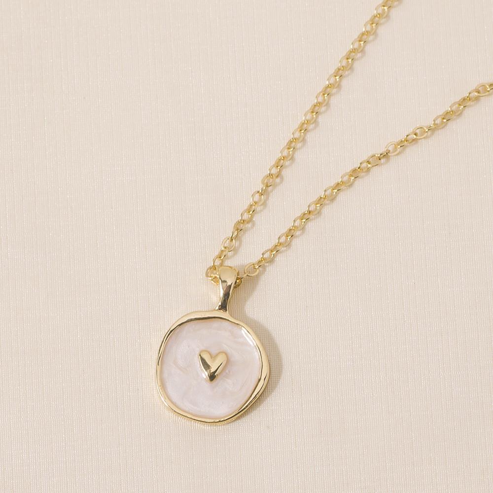 Элегантный набор украшений: серьги-кольца, ожерелье, кольцо с сердечками, луной и звездами, геометрический, из сплава с покрытием