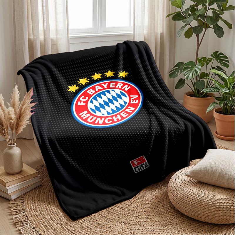 Bayern Munich Theme blanket Soft Flannel Fleece Blanket Warm Lightweight Throw Blanket for Home Sofa Bed