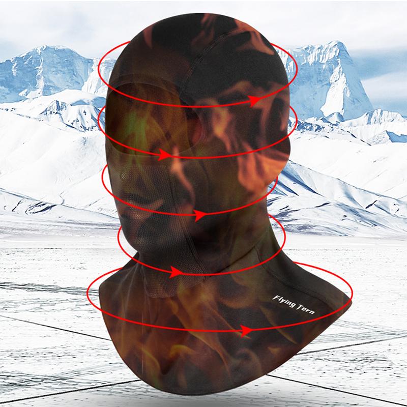 Зимняя велосипедная Балаклава, спортивная маска на открытом воздухе, женская утепленная маска для шеи, капюшон для мотоцикла, ветрозащитная термозащитная зимняя маска-шарф для мужчин