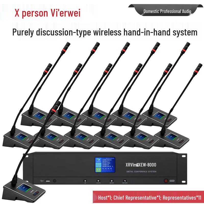 XEW-8000 Series Professional Digital Wireless Conference Microphones (CN version)
