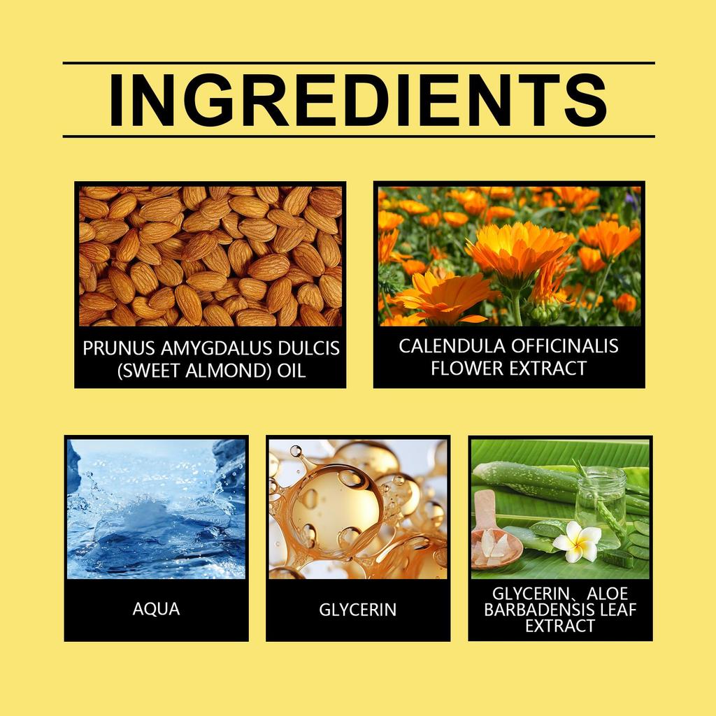 Hoegoa Calendula Hair Oil Spray 100ml - Nourishing, Shiny, and Smoothing Hair Oil