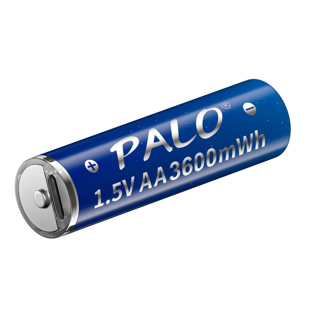PALO 4/8/12/16/20/24 шт. 3600 мВтч 1,5 В AA USB перезаряжаемая литий-ионная батарея AA литиевые батареи для пульта дистанционного управления игрушечной мышью