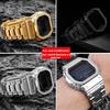 Для Casio G-shock Металлический Безель Корпус Ремешок Dw5600 Gw-m5610 Gw-b5600 Gwm5610 GM-5600 Модифицированный Ремешок для Часов мужской Нержавеющая Сталь Костюм