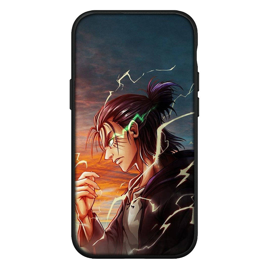Для iPhone 16 15 Xiaomi Redmi Note 14 13 12 11 Pro Max X 8 16e Samsung Galaxy S25 S24 S23 Moto OPPO Huawei Levi Eren Jaeger Атака титанов чехол для телефона
