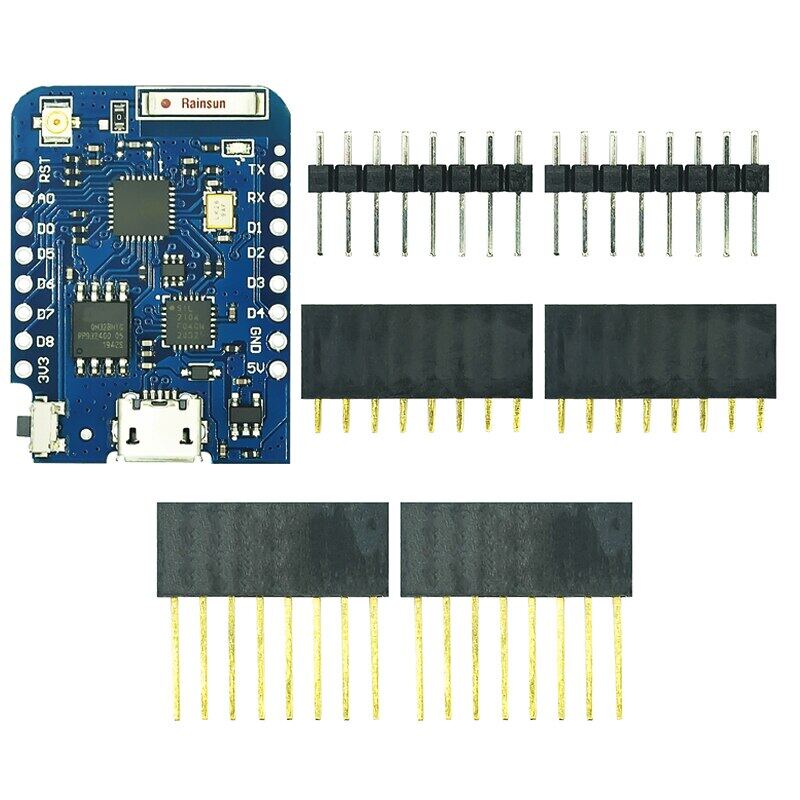 WeMos D1 Mini Pro V3.0 NodeMcu 4 МБ/16 МБ байт Lua Плата разработки Интернета вещей на базе ESP8266 CH340G Nodemcu V2