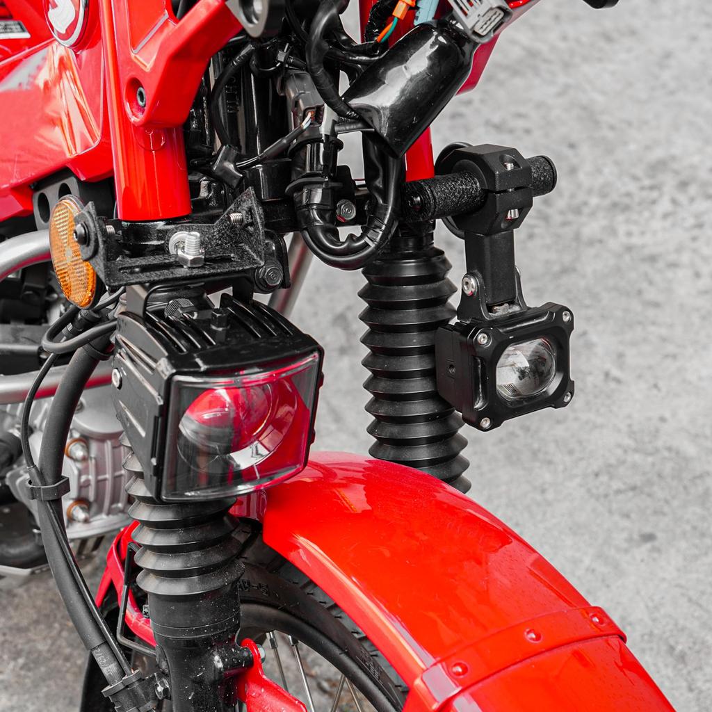 Motikvans CT125 Hunter Cab Fog Lamp/Work Light/Headlight/Auxiliary Light Stand Pipe Pipe Stay Pinch Lossless