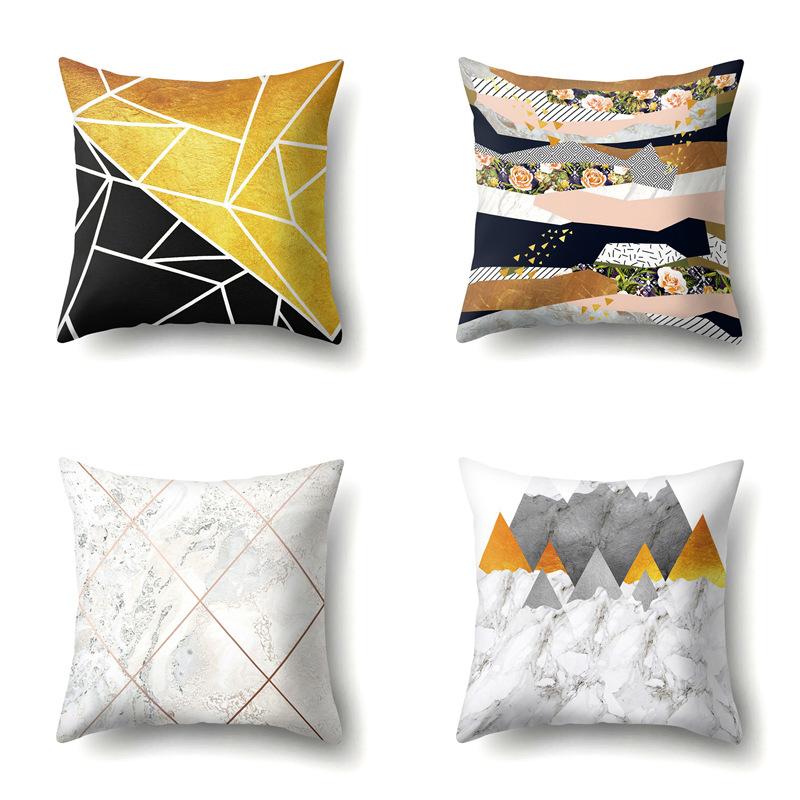 Polyester Pillowcase Automobile Decoration Home Printed Pillowcase