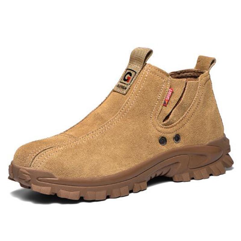 Трудовое страхование летние дышащие противоударные противоударные противоискровые ботинки износостойкие резиновые защитные рабочие ботинки H625