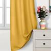 Высокоточные желтые термошторы для оформления окон спальни, затемняющие, для гостиницы, офиса, террасы, декоративные шторные панели #35