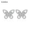 Lindon Copper Alloy Zircon Earrings Drop Earrings For Women Wedding Party Gifts