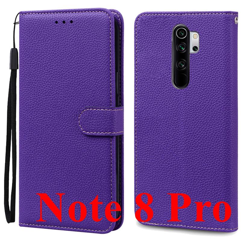For Xiaomi Redmi Note 8 Pro Case Silicon Leather Wallet Phone Case for Redmi Note 8 Case Redmi Note 8 Pro Flip Case Coque Fundas