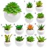 Поддельные растения, мини-реалистичные, широкое применение, высокое качество, натуральные яркие мульти-стильные искусственные суккуленты, бонсай для гостиной
