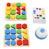 Geometric Puzzle Toy Educational Interactive Blocks Puzzle Brain Teasers Cognitive Toy