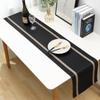 PVC Table Runner Hotel Waterproof Insulated Dining Table Mat Napkin Gold Silk Placemat