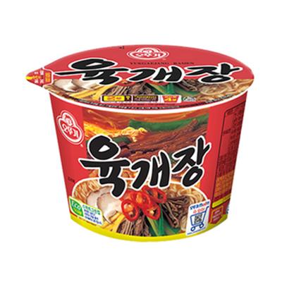 Ottogi Yukgaejang Большая чашка 110г (2 варианта)