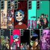 Чехол Gorillaz для телефона Samsung Galaxy S20 FE S21 Plus S22 S23 S24 Ultra S10 S10E S9 S8 S7 Edge, мягкий силиконовый чехол Fundas