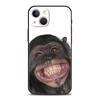 Роскошный мягкий чехол из ТПУ для iPhone 17 Air 16E 16 11 15 14 Pro MAX 12 13 7 8 Plus X XR XS SE 2022 Чехол Обезьяна