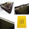 Used FENDI Bifold Wallet Zucca 01692 canvas/leather Brown Gamaguchi