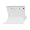 Nike Носки с манжетой Универсальный набор Белый SX7676-100