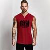 New Cotton White Waistcoat Summer Slim Fit Fitness Bodybuilding Sleeveless Fashion Casual Tops