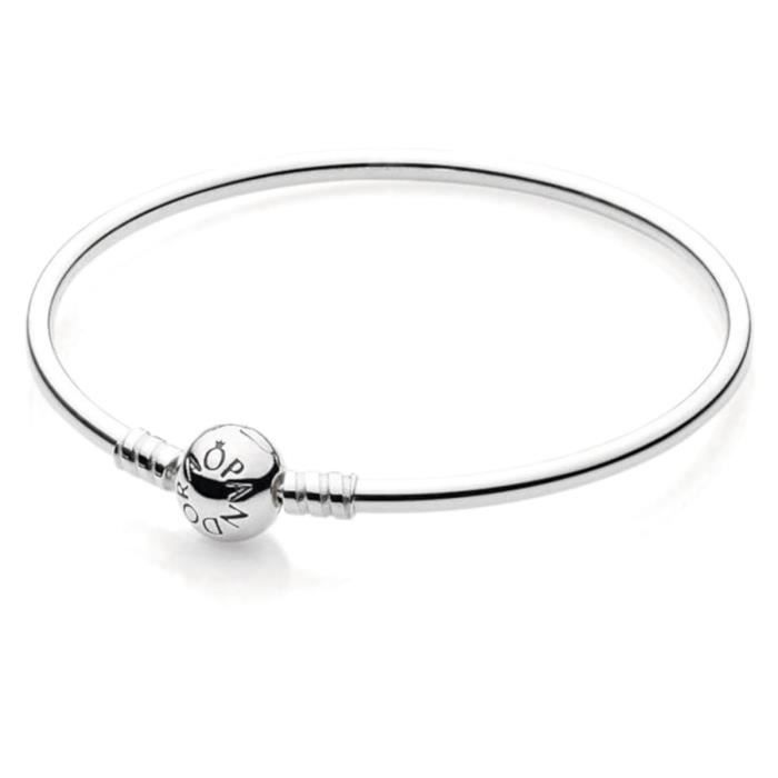 Bracelet - Pandora - Rigid - 15 Cm - Metal - Silver - Unisex