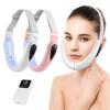 EMS Facial Lifting Device Double Chin V Shape Lift Belt Facial Massager Face Slimming Vibration with Remote Control Skin Care