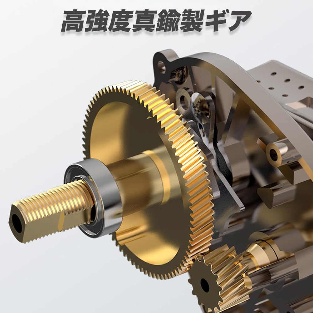 VISPREA Катушка для приманки Легкая катушка с глубоким желобком Функция сигнализации для начинающих Максимальное сопротивление 6 кг Передаточное отношение Алюминиевая шпуля Морская рыбалка Пресная вода