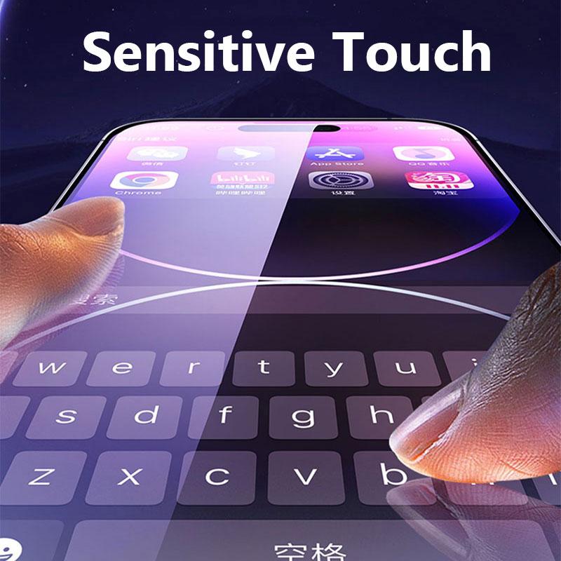 3Pcs Tempered Glass for iPhone 14 13 12 11 15 16 Pro Max Mini Screen Protector for iPhone XR X XS MAX SE 2020 Protective Glass