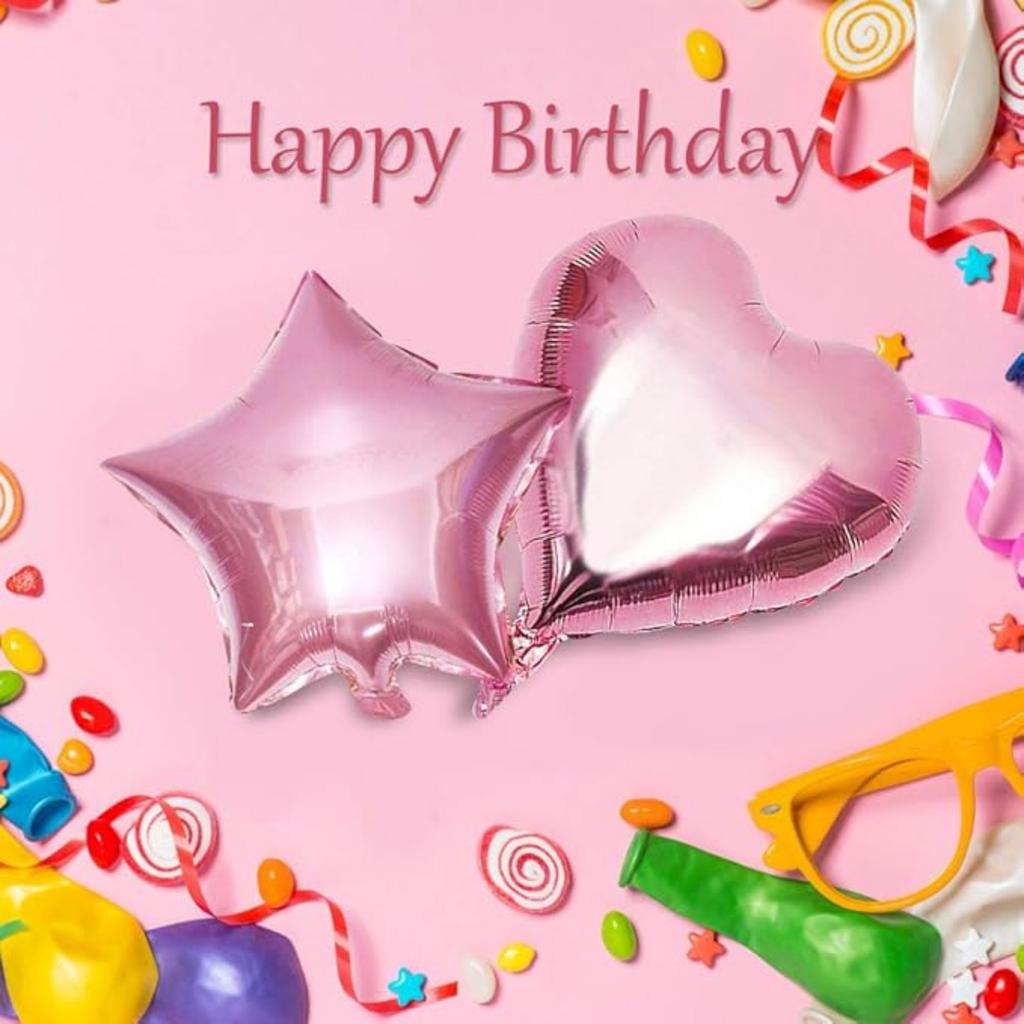 28 шт. шаров, украшения для вечеринки в честь Дня рождения, конфетти, 18 дюймов, фольгированные шары в форме звезд и сердец, украшения для свадьбы, гелиевые шары для вечеринки по случаю рождения ребенка для девочек и мальчиков