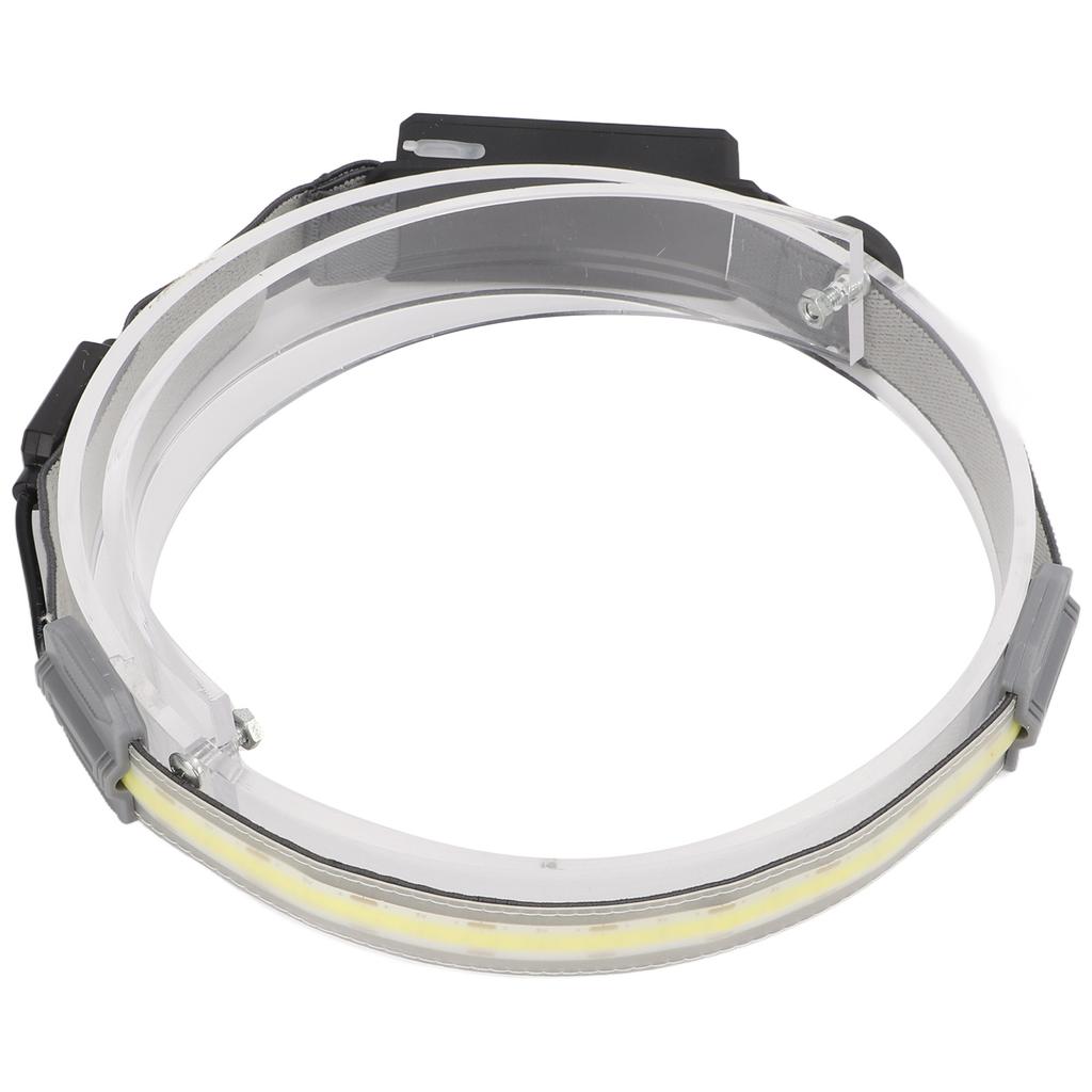 COB Налобный фонарь Мини Перезаряжаемый Портативный USB Налобный фонарь для Велоспорта и Бега на Открытом воздухе