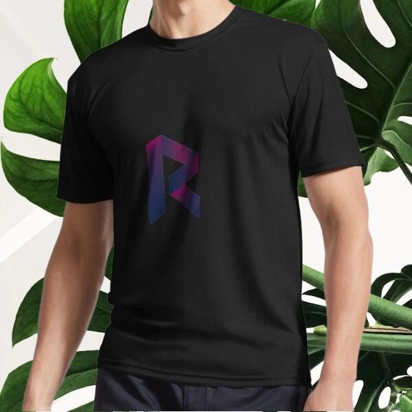 New Revain Crypto Logo Active T-Shirt Logo T-Shirt Funny Size S to 5XL