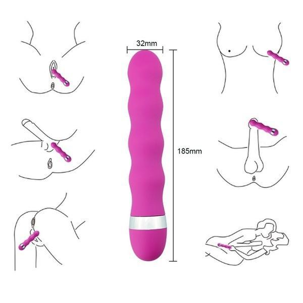 Многоскоростной G Spot Vagina Vibrator Clitoris Butt Анальный Эротический Секс-Игрушки для Женщин Взрослых Женский Фаллоимитатор