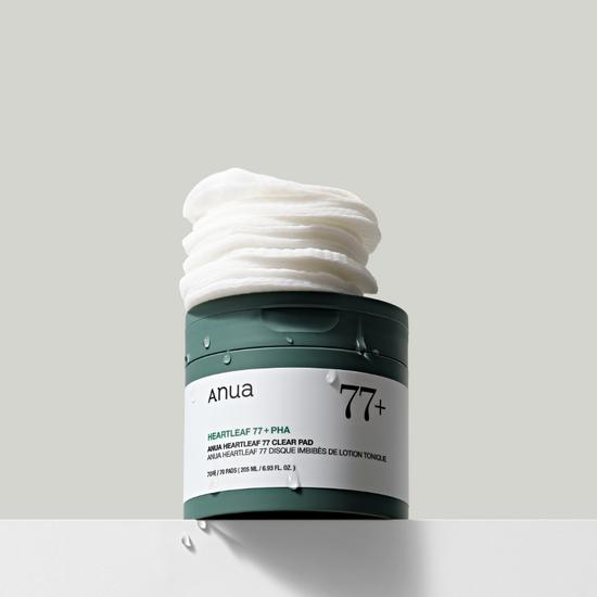Anua Houttuynia cordata 77 Подушечки для сужения пор, 70 специальных листов (+70 листов сменная упаковка)