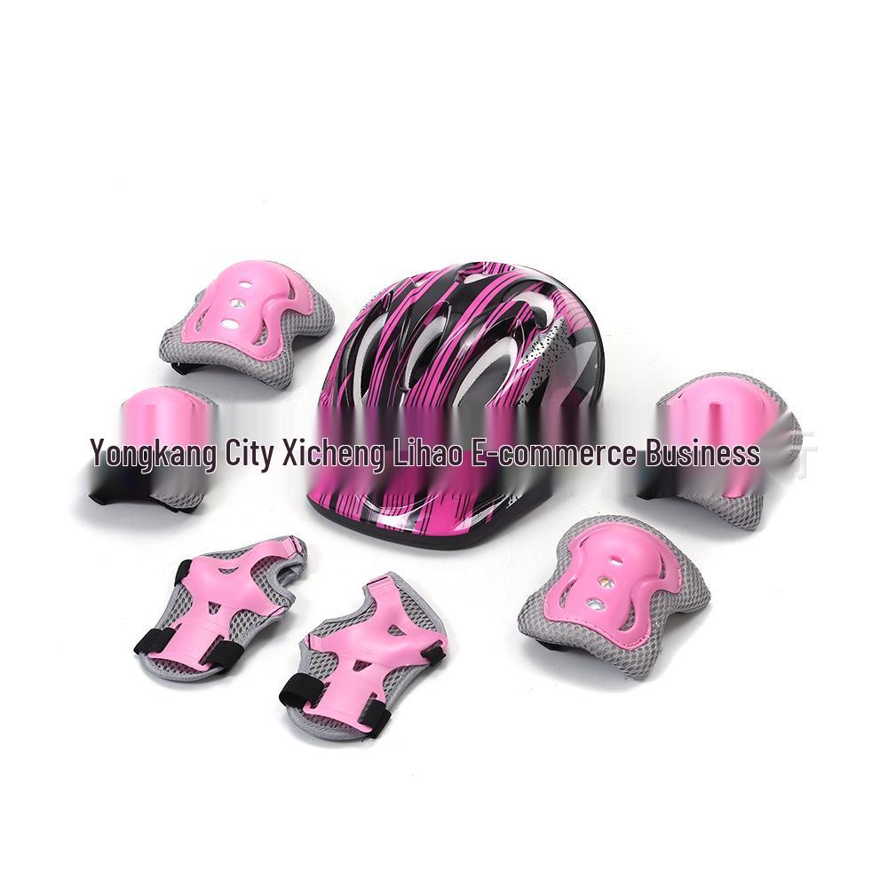 Children's 7-Piece Outdoor Protective Gear Set for Biking and Balance Bikes