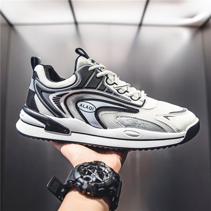 INS Shoes Men Sneakers Breathable Men Casual Shoes Tenis Luxury Trainer Race Chunky Trend Board Running Shoes For Men Footwear