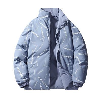 Куртка с хлопковой подкладкой Одежда на осень и зиму Теплая пара Куртка с хлопковой подкладкой Утолщенная двухсторонняя куртка с воротником-стойкой