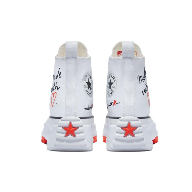 Run Star Wmns Converse Hike High 'Сделано с любовью - Белый' Женские 571874C