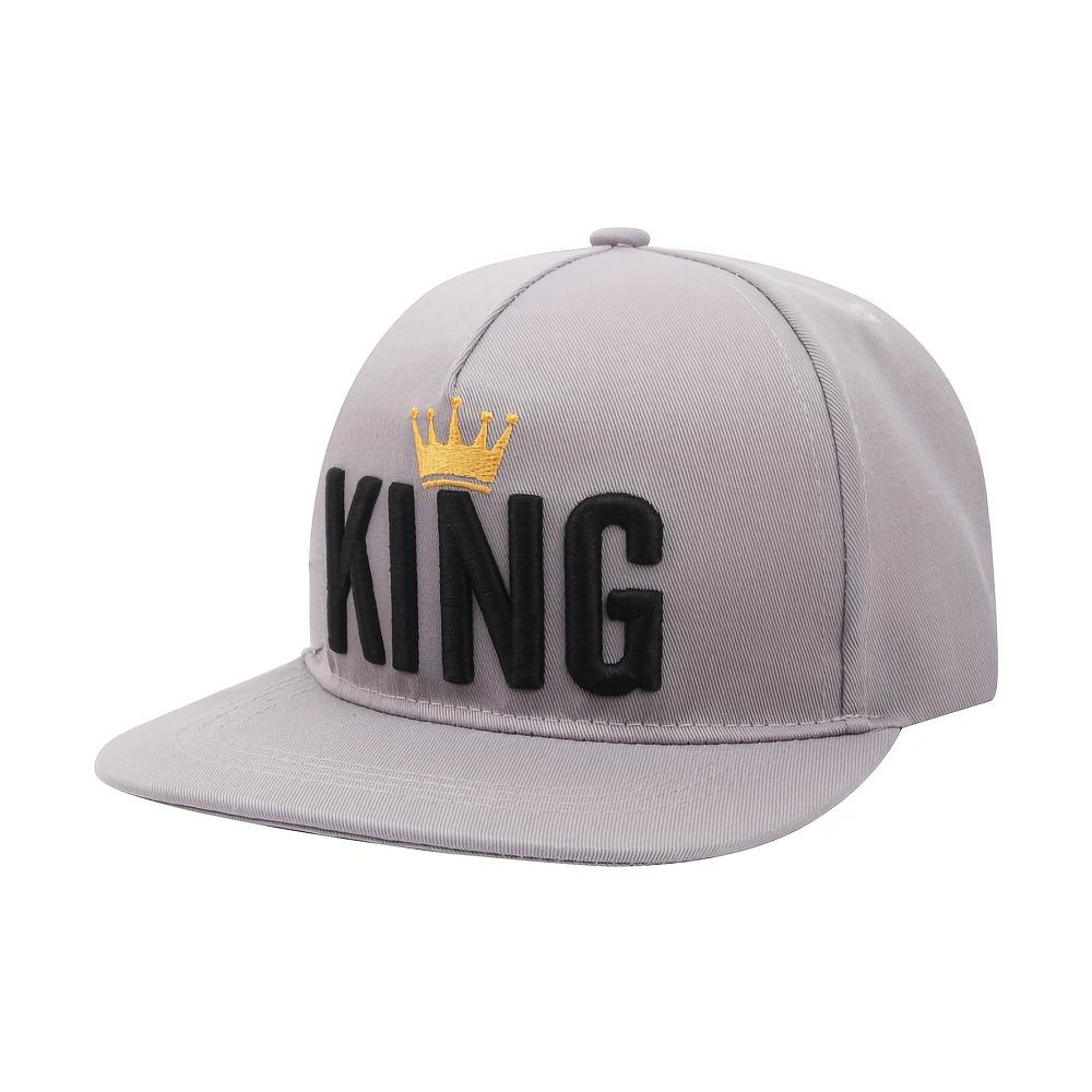 Унисекс Crown KING Вышитые хип-хоп шляпы весна осень открытый регулируемые повседневные бейсболки солнцезащитная шляпа